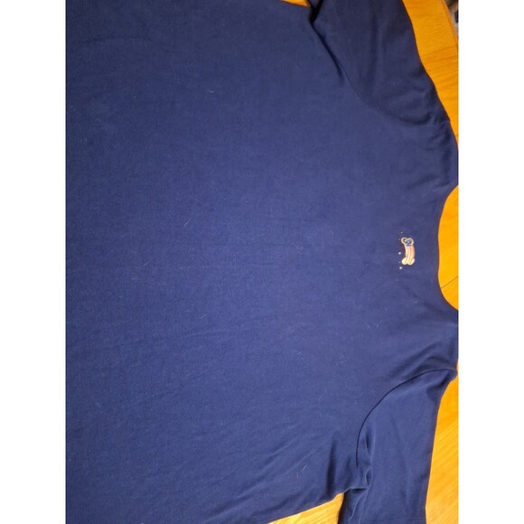 QUACKER FACTORY Embroidered Dog Lover Jersey Tunic Royal Blue Jeweled Sz 3X - Picture 3 of 16